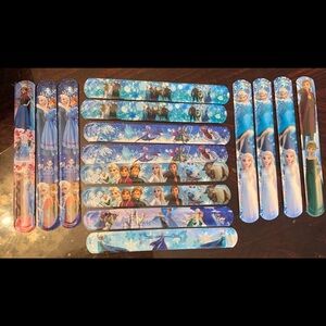 Disney Frozen Elsa Slap Bracelets Set of 15 Kids Party Favors